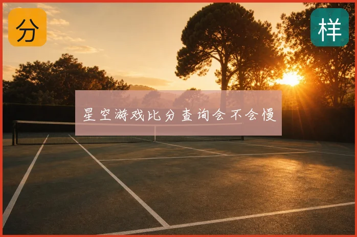 星空游戏比分查询会不会慢